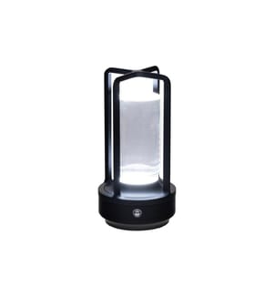 COCON - USB-Tischleuchte Laterne, Schwarz