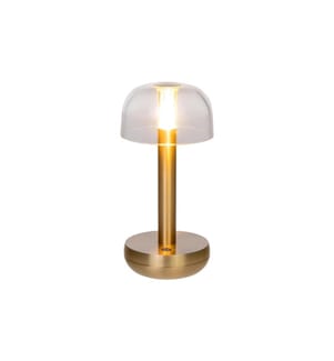COCON - USB-Tischleuchte Pilz, Gold