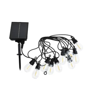 COCON - Guirlande lumineuse LED Ampoules solaires, 6.5 m