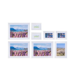 COCON - Bilderrahmen 8er-Set, Weiss