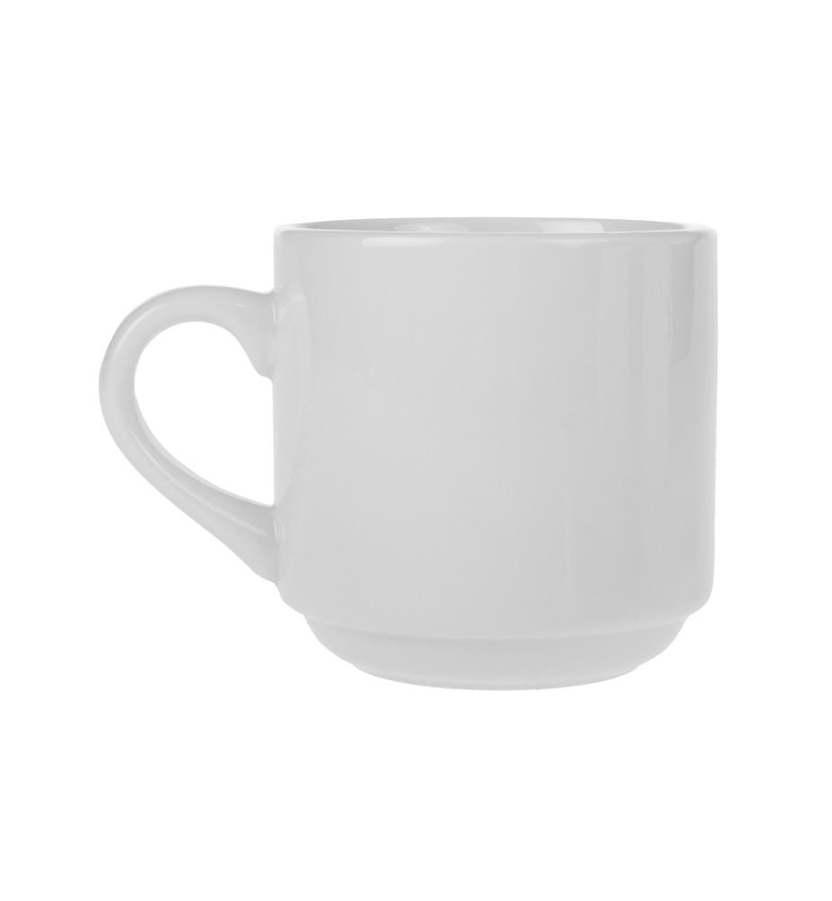 COCON - Kaffeetasse Bianco 320 ml, 4 Stück, Weiss