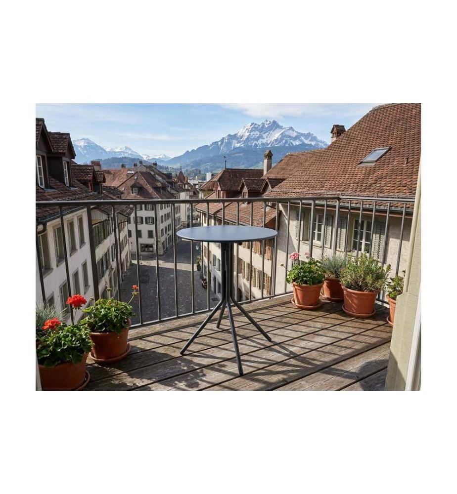COCON - Bistrotisch Conny , Ø 57 cm, Anthrazit
