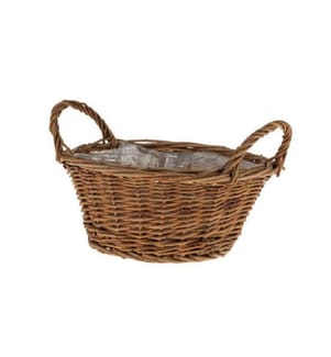 OPIFLOR - Weidenkorb James, 25 cm Braun