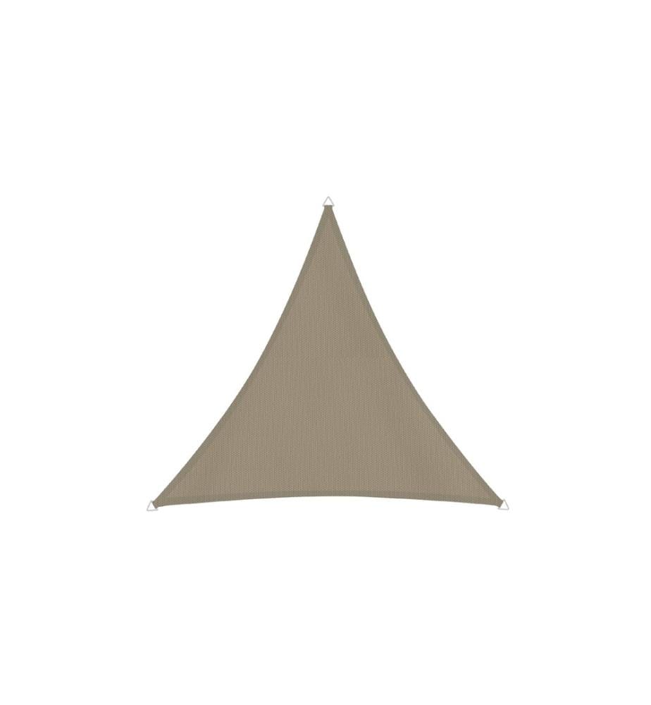 WINDHAGER - Sonnensegel Cannes, 4 m, Eckig, Taupe