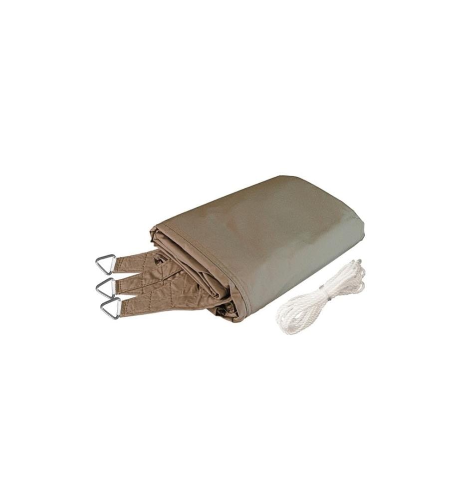 WINDHAGER - Sonnensegel Cannes, 4 m, Eckig, Taupe