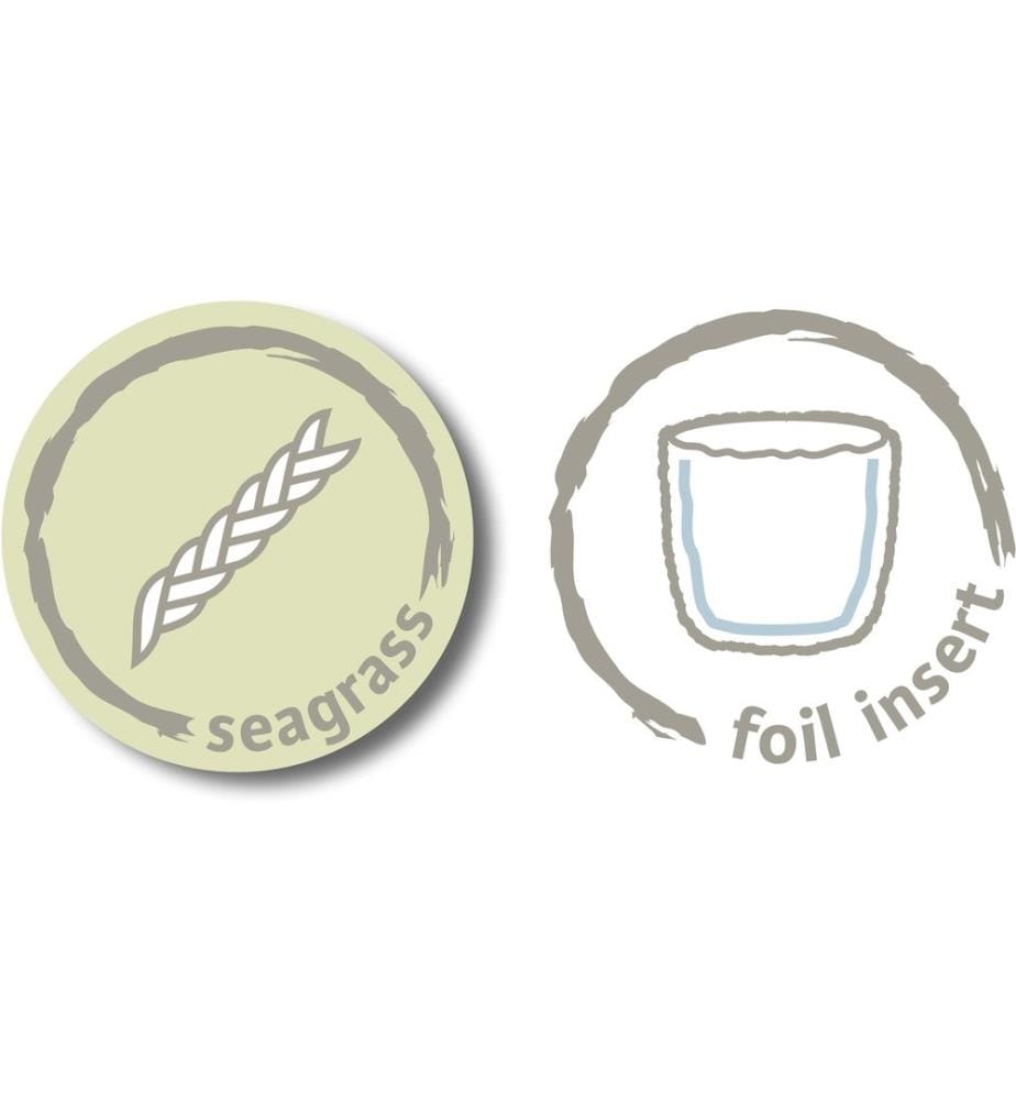 SCHEURICH - Pflanzengefäss mit Folie 19 x 16 cm,  Weiss