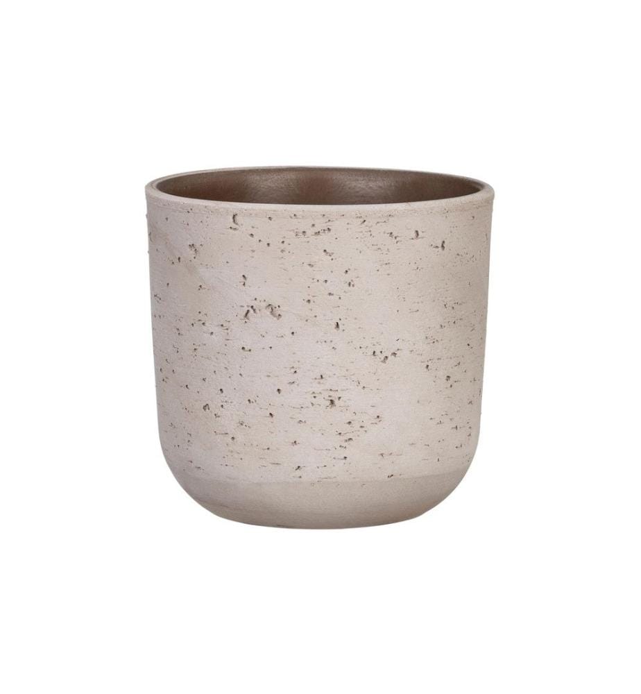 SCHEURICH - Blumentopf Basalto 17.6 cm, Grau