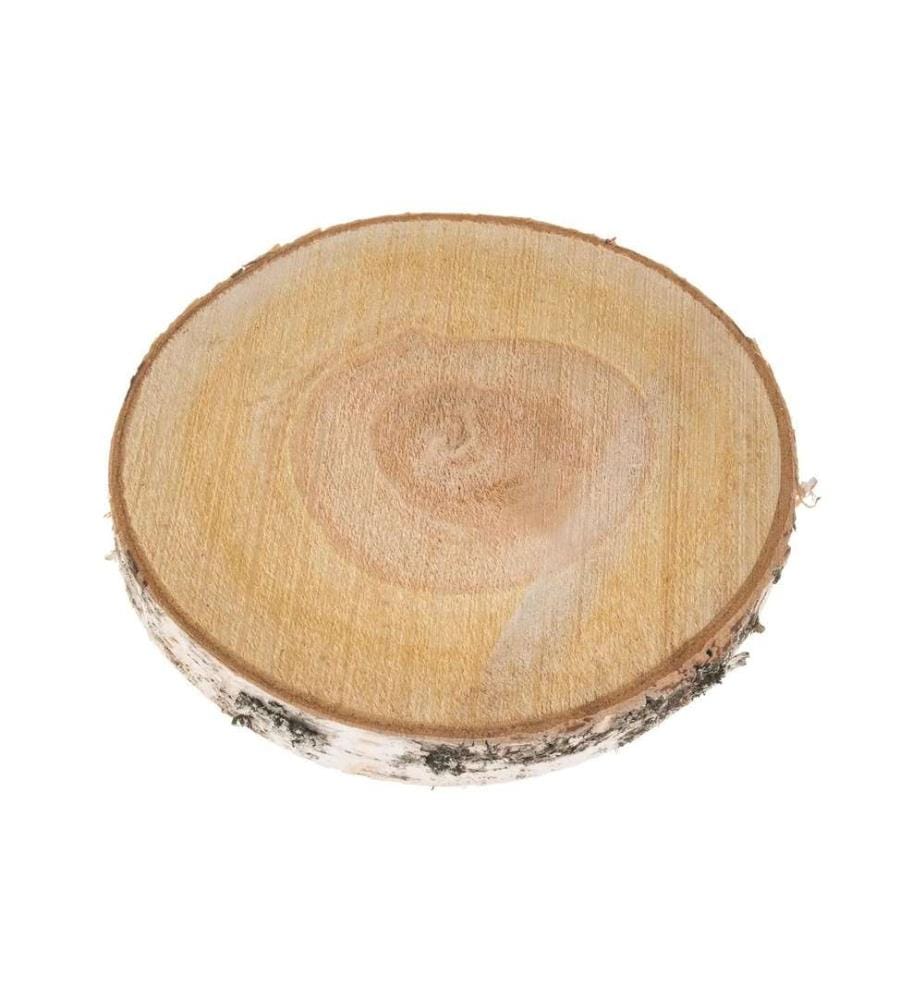 OPIFLOR - Holzscheiben rund, 20-30 cm x 3.5 cm