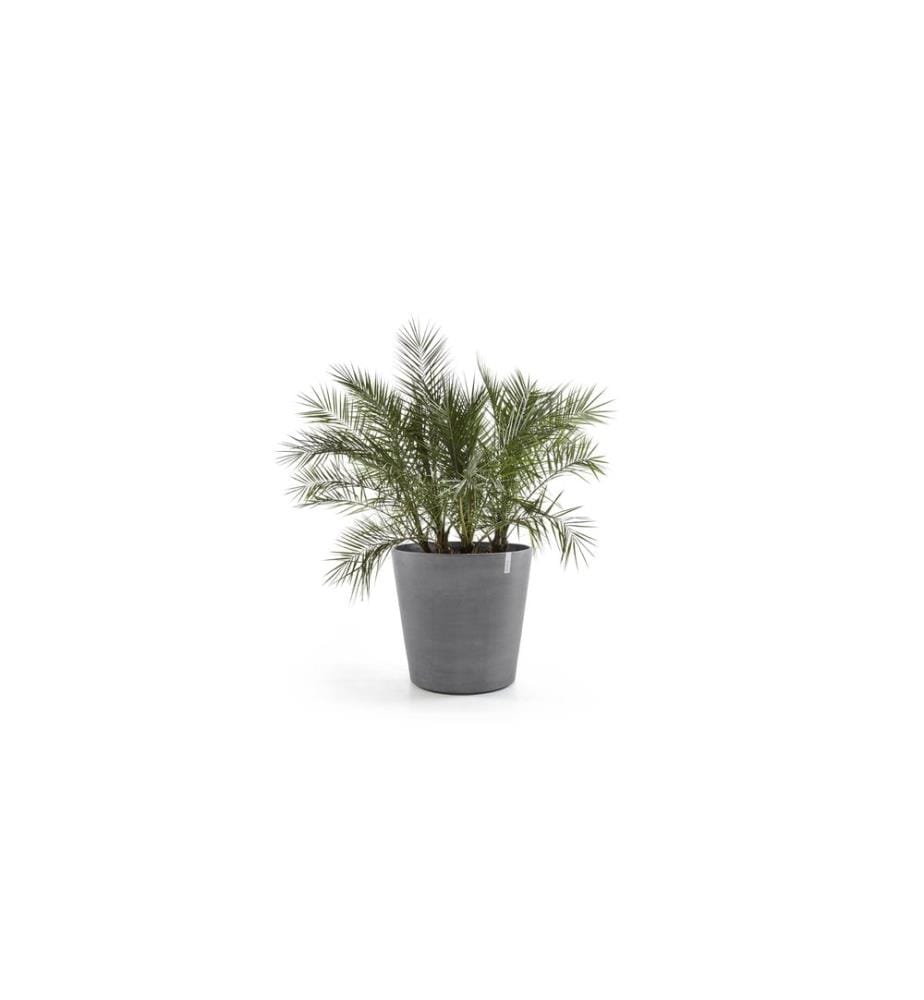 ECOPOTS - Pot de fleur Amsterdam Wheels Ø 60 cm Grey