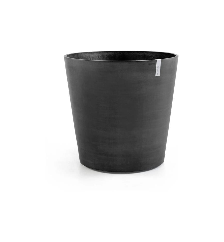 ECOPOTS - Pot de fleur Amsterdam Wheels Ø 60 cm Noir