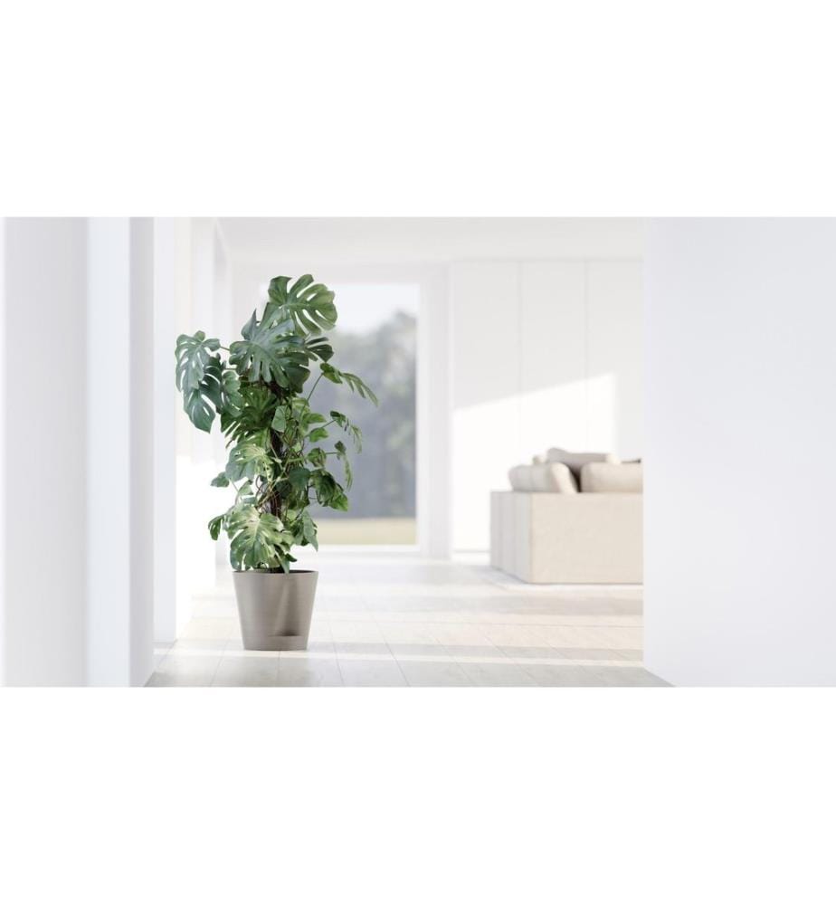 ECOPOTS - Blumentopf Venice 2 Ø 30 cm Taupe