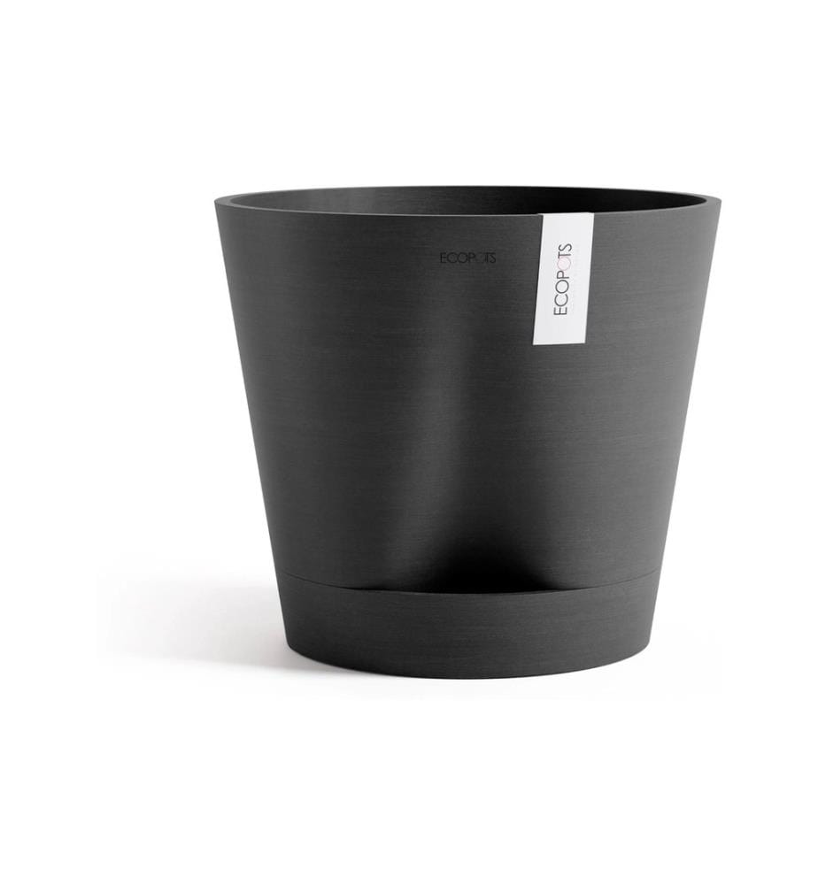 ECOPOTS - Blumentopf Venice 2 Ø 40 cm Dunkelgrau