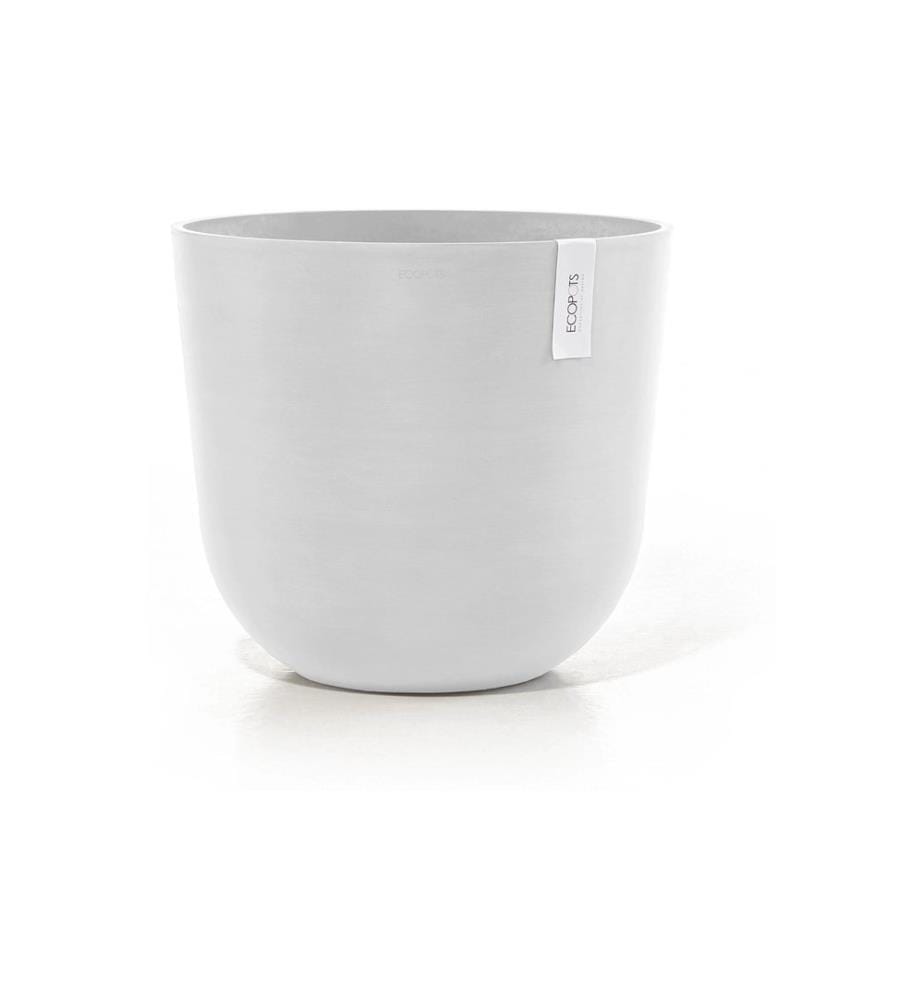 ECOPOTS - Pot de fleur Oslo Ø 45 cm Blanc