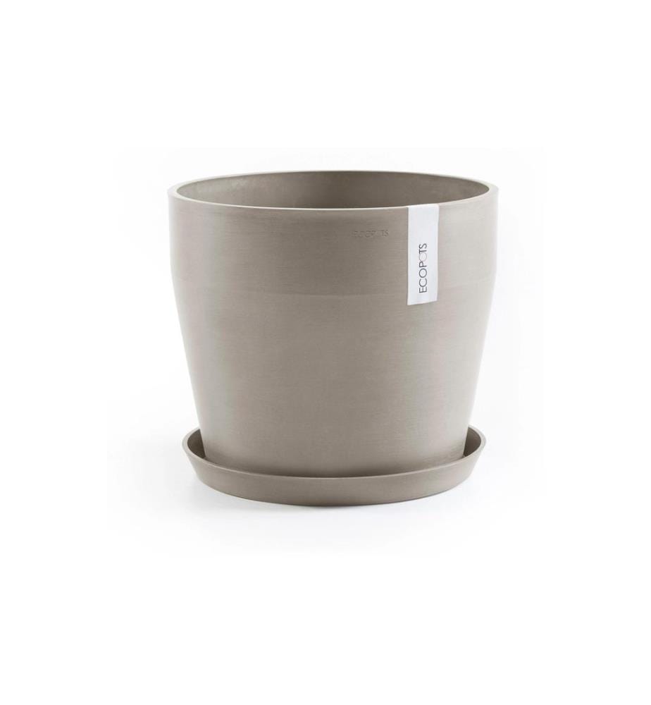 ECOPOTS - Blumentopf Sankara Ø 40 cm Taupe