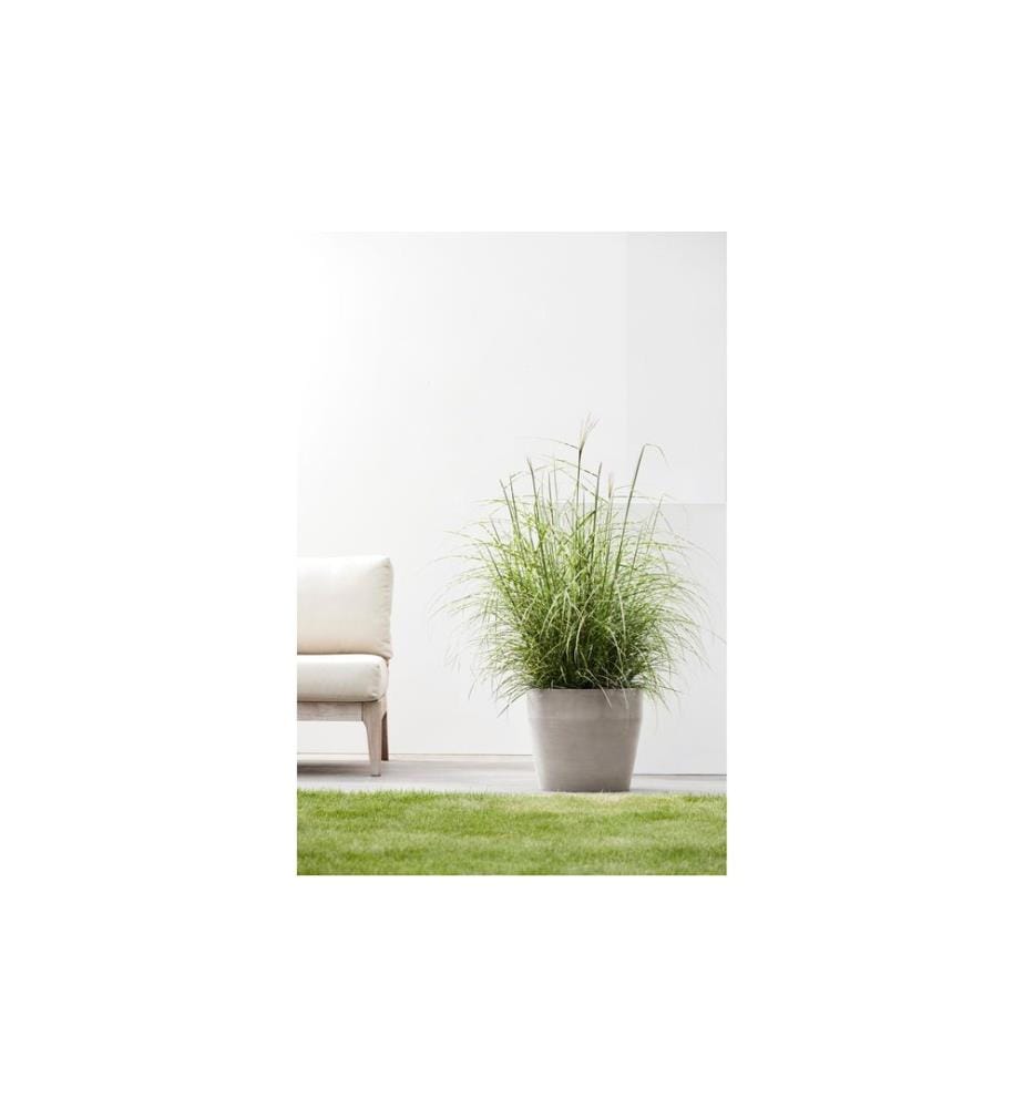 ECOPOTS - Blumentopf Sankara Ø 40 cm Taupe
