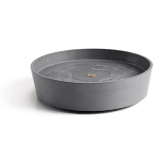 ECOPOTS - Soucoupe Saucer Wheels Ø 34 cm Grey