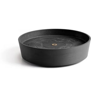 ECOPOTS - Soucoupe Saucer Wheels Ø 34 cm Noir