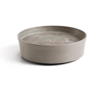 ECOPOTS - Soucoupe Saucer Wheels Ø 34 cm Taupe