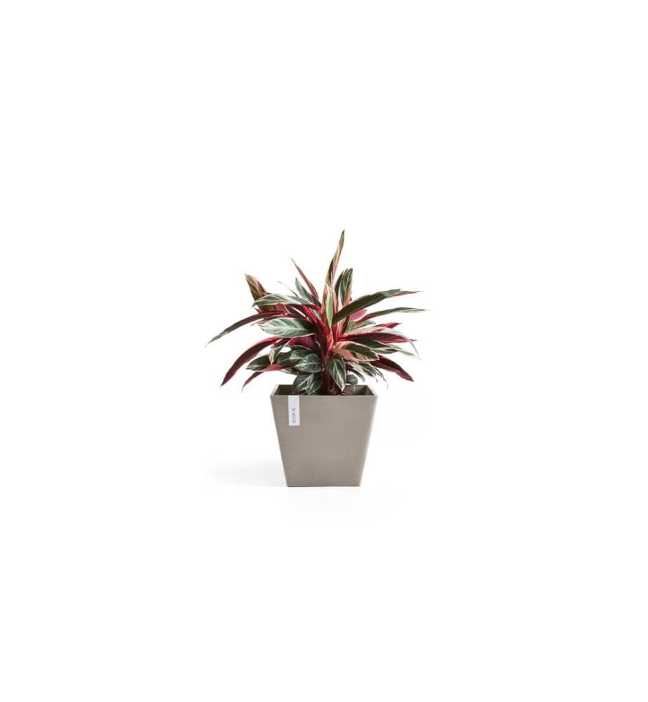 ECOPOTS - Blumentopf Rotterdam Ø 30 cm Taupe