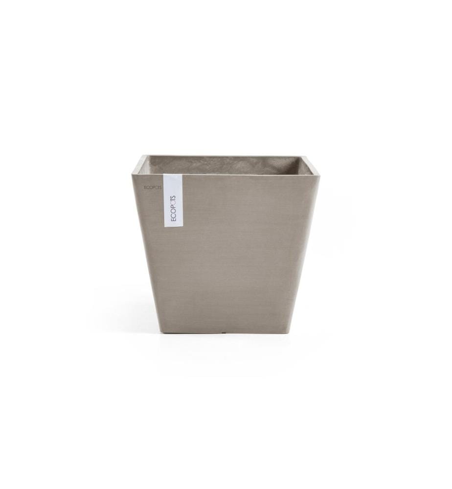 ECOPOTS - Blumentopf Rotterdam Ø 40 cm Taupe