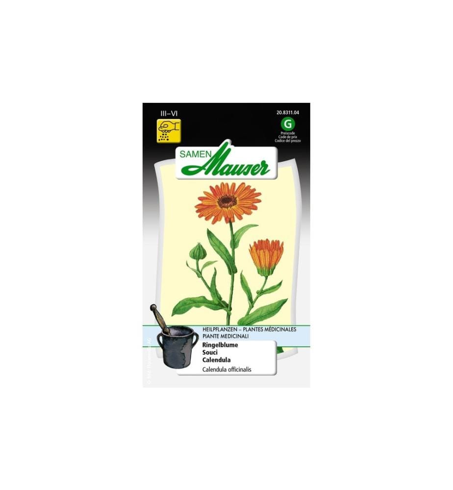 Samen Mauser - Plantes médicinales fleur de souci