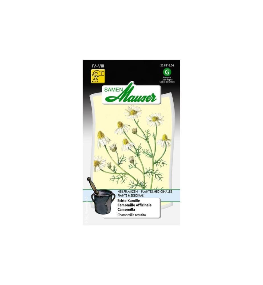 Samen Mauser - Plantes médicinales vraie camomille