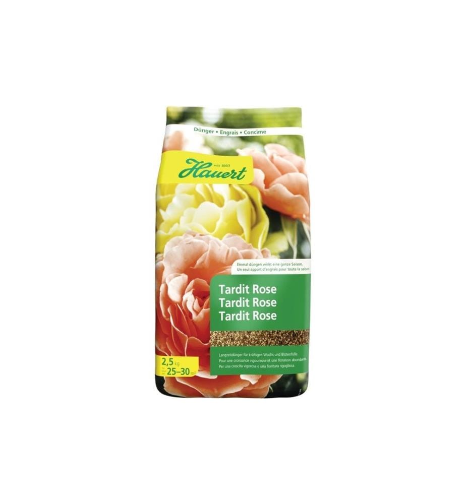 Hauert - Engrais longue durée Tardit Rose 2,5 kg