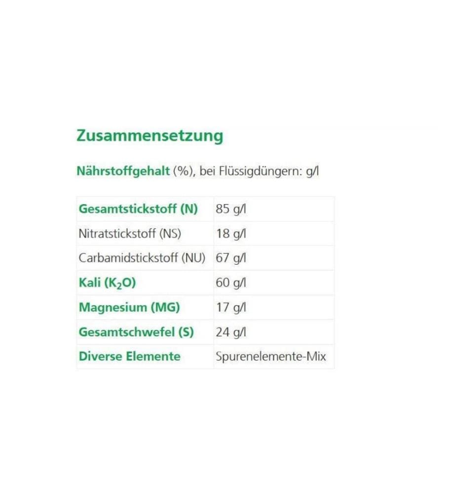 Hauert - Flüssigdünger Vegesan Gemüse und Blumen, 1 l
