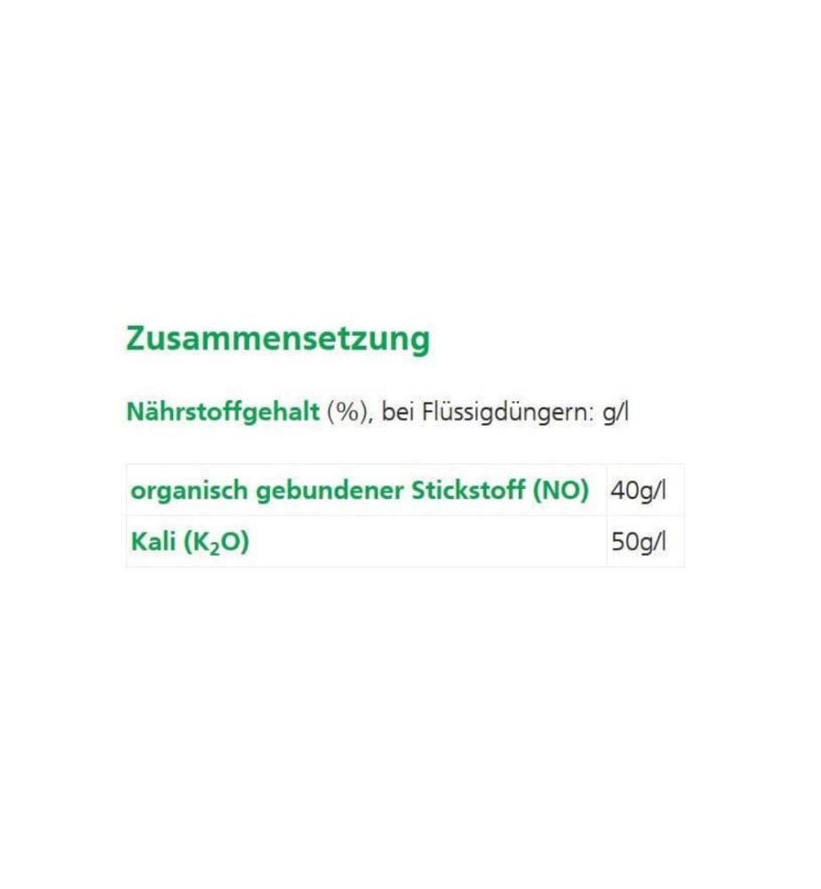Hauert - Flüssigdünger Biorga für Blumen und Gemüse, 1 l