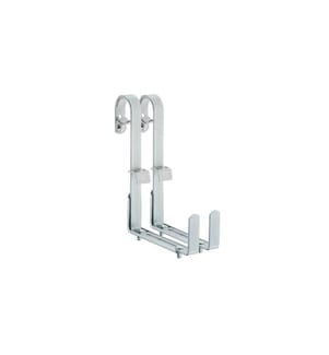 Support de jardinière de balcon ALBA-KRAPF pour balustrade ronde, 3x réglable