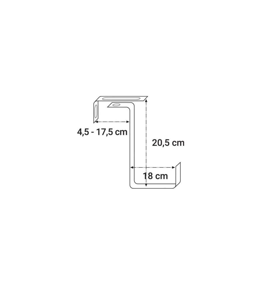 ALBA-KRAPF support pour caisse de balcon De Lux 18