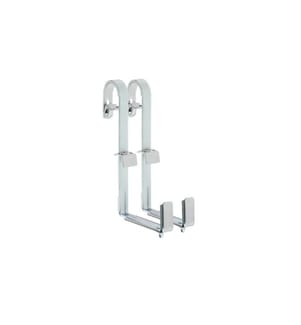 Support de jardinière de balcon ALBA-KRAPF pour rambarde ronde 2x réglable