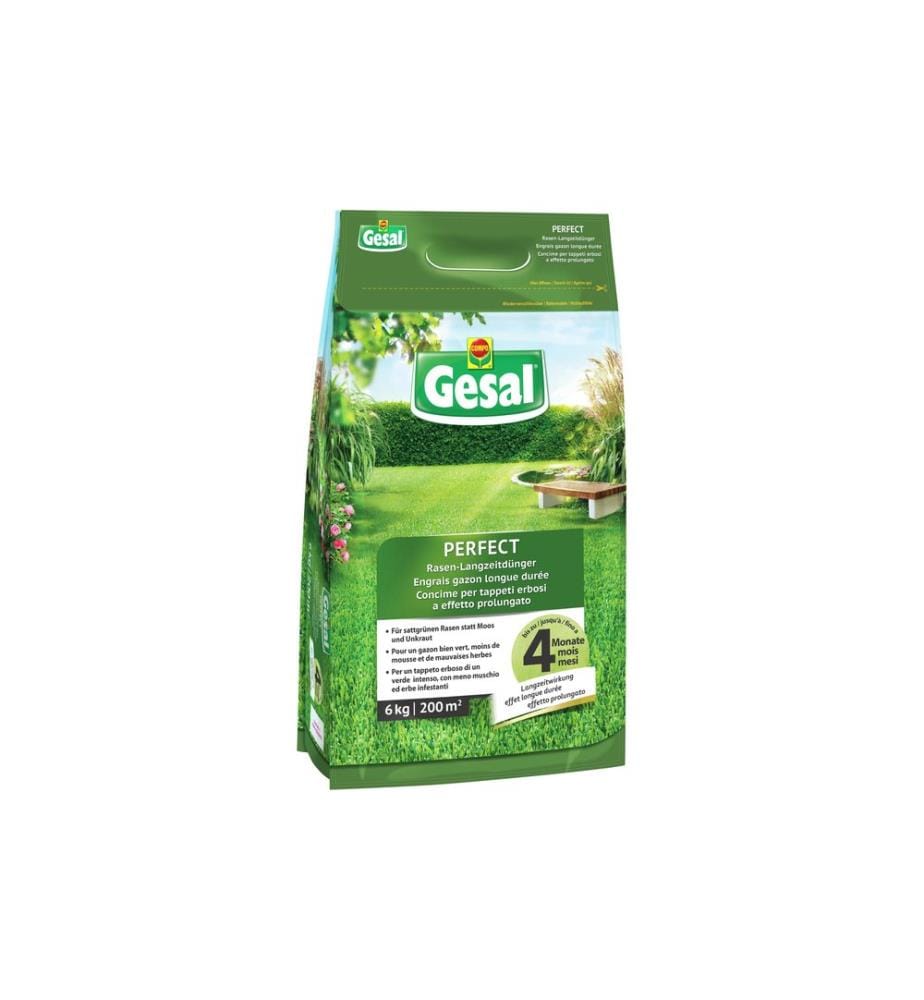 Gesal Rasen-Langzeitdünger PERFECT 6 kg