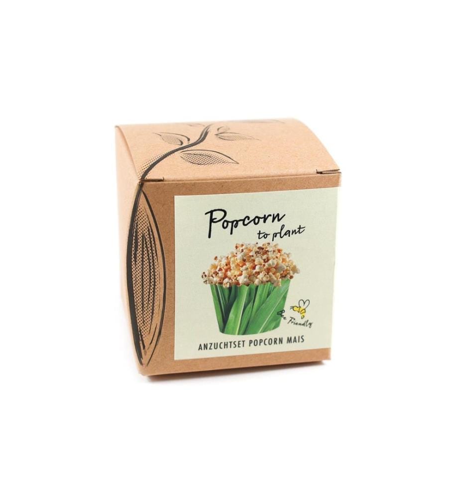 Naturkraftwerk Anzuchtset Popcorn-to-Plant mit Popcorn Mais