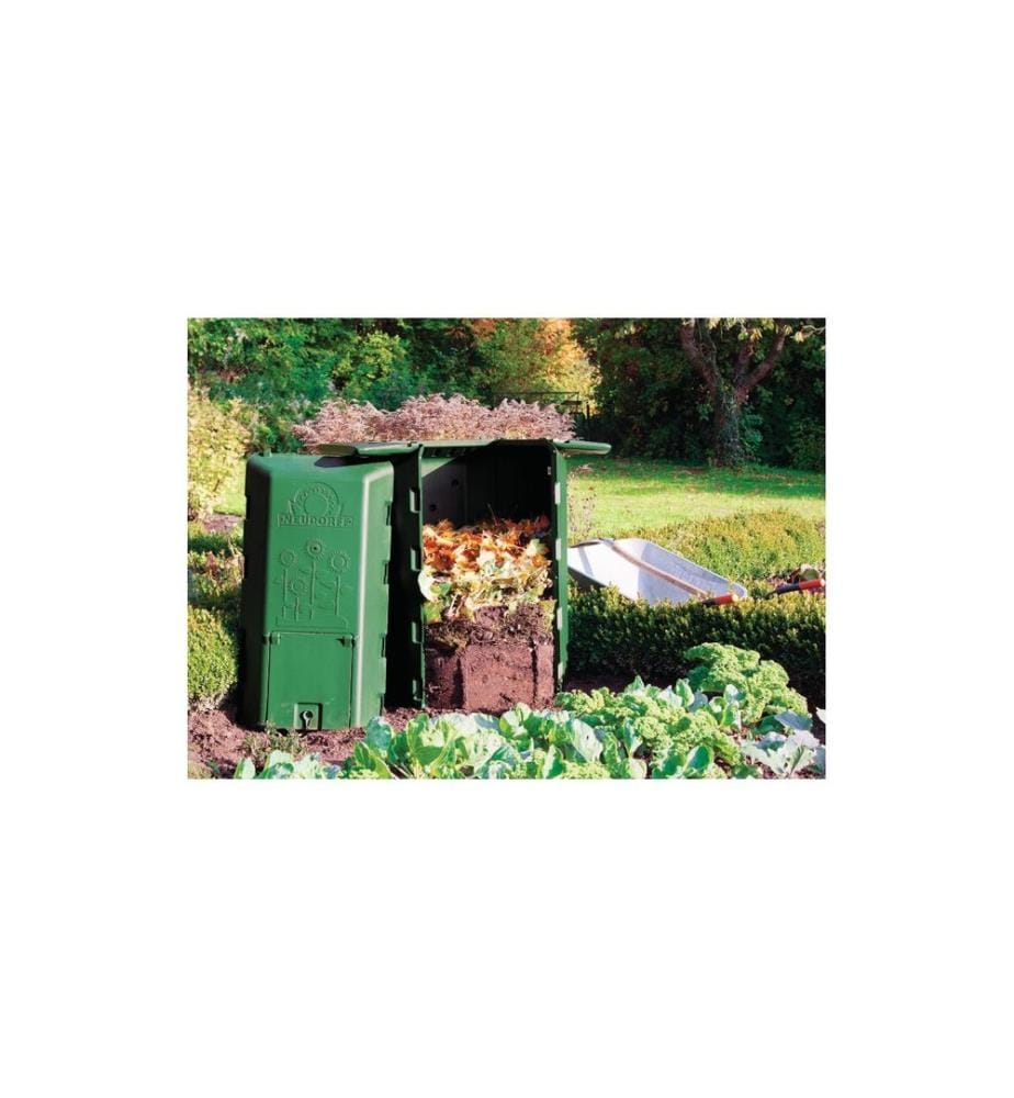Neudorff Composteur IsoKomposter DuoTherm, 530 L, 82 x 82 x 115 cm