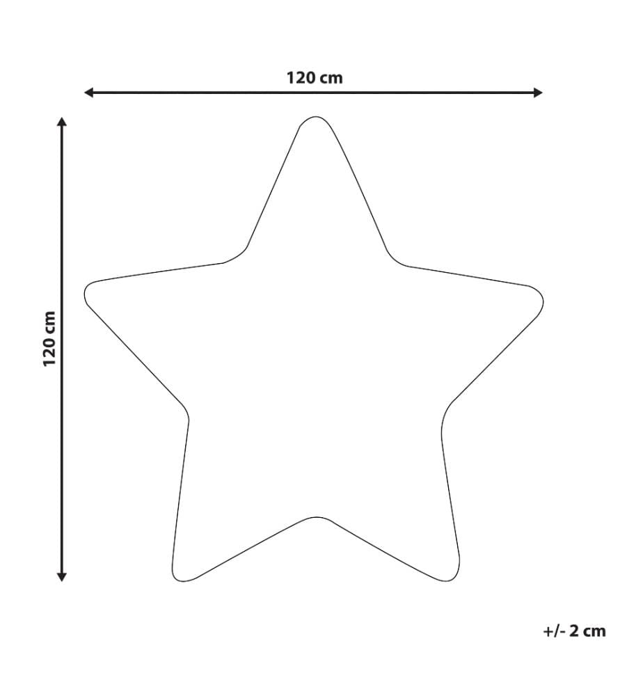 Kinderteppich SIRIUS Hellblau 120 x 120 cm
