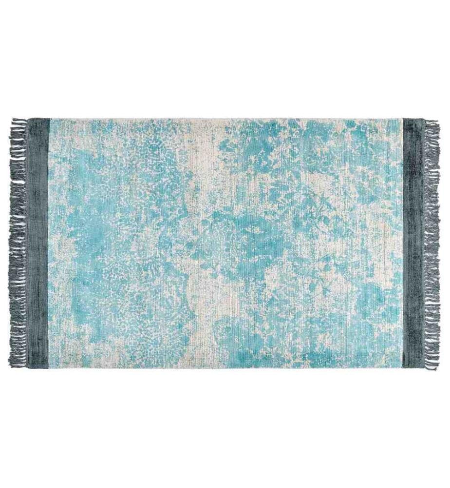 Tapis AKARSU Bleu 140 x 200 cm Soie artificielle