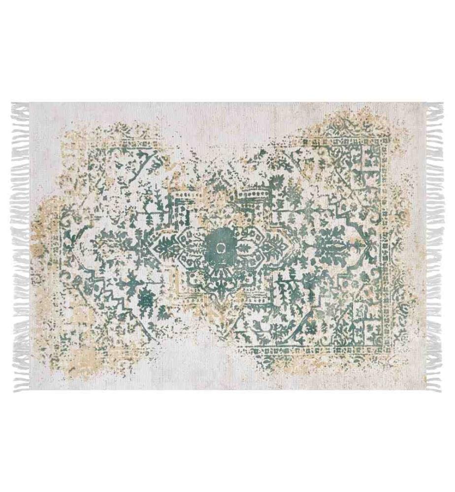 Teppich BOYALI Hellbeige 160 x 230 cm Viskose