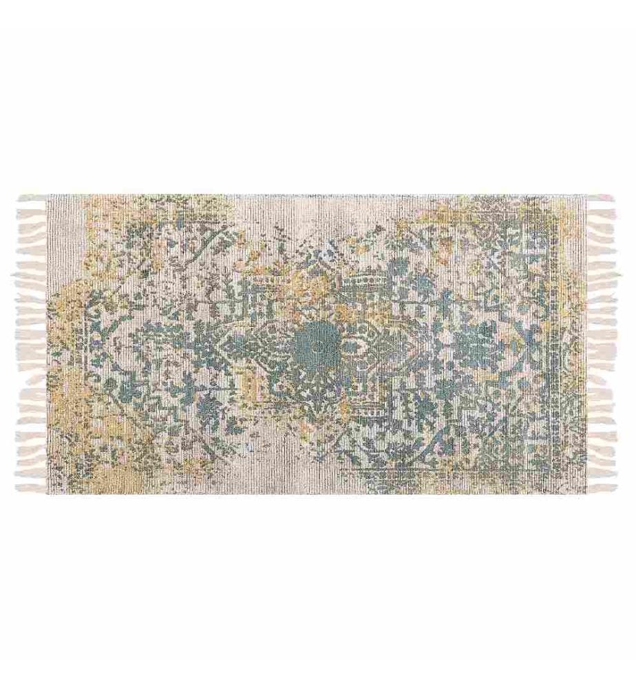 Teppich BOYALI Dunkelgrün 80 x 150 cm Viskose