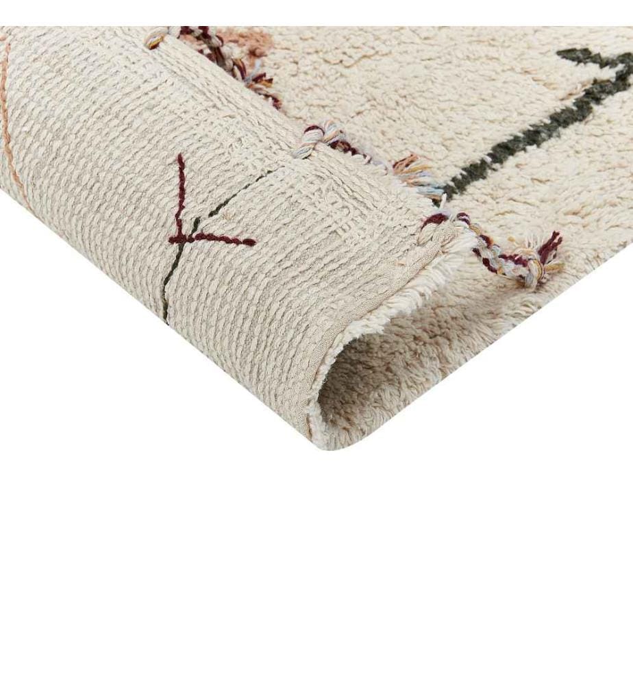 Tapis CORUM Beige 80 x 150 cm Coton
