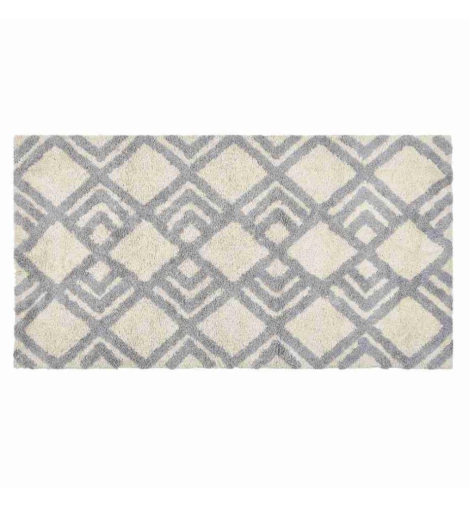Teppich NEVSEHIR Beige 80 x 150 cm Baumwolle