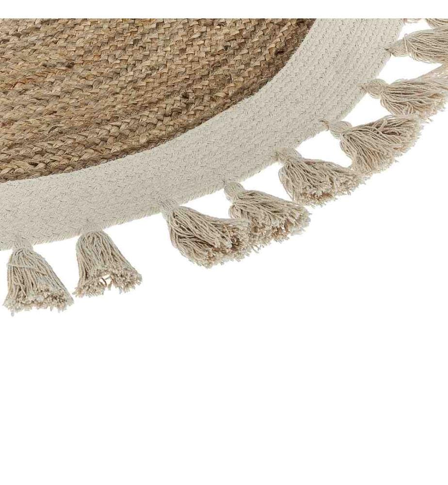 Tapis SAMSUN Beige ø 120 cm Jute