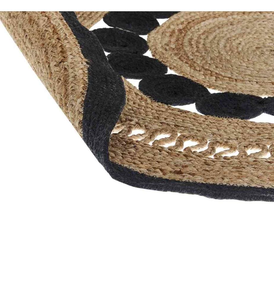 Tapis YOZGAT Beige ø 120 cm Jute