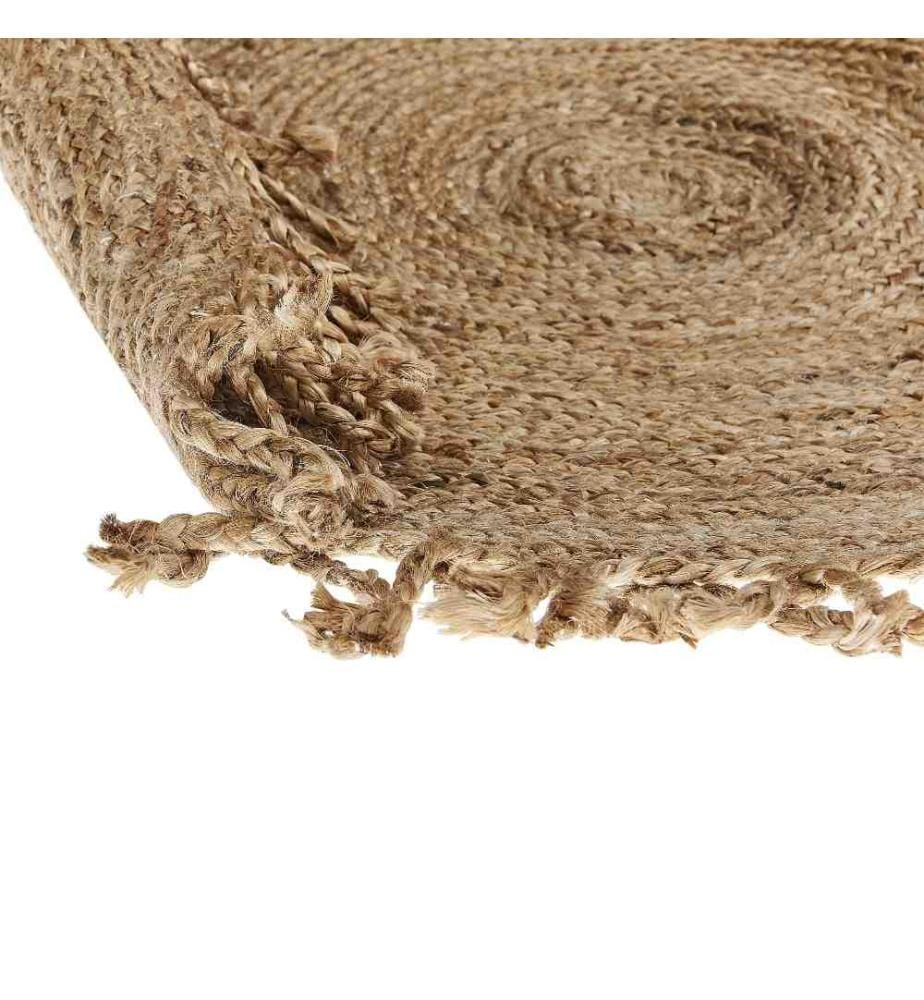 Teppich ZONGULDAK Beige ø 120 cm Jute