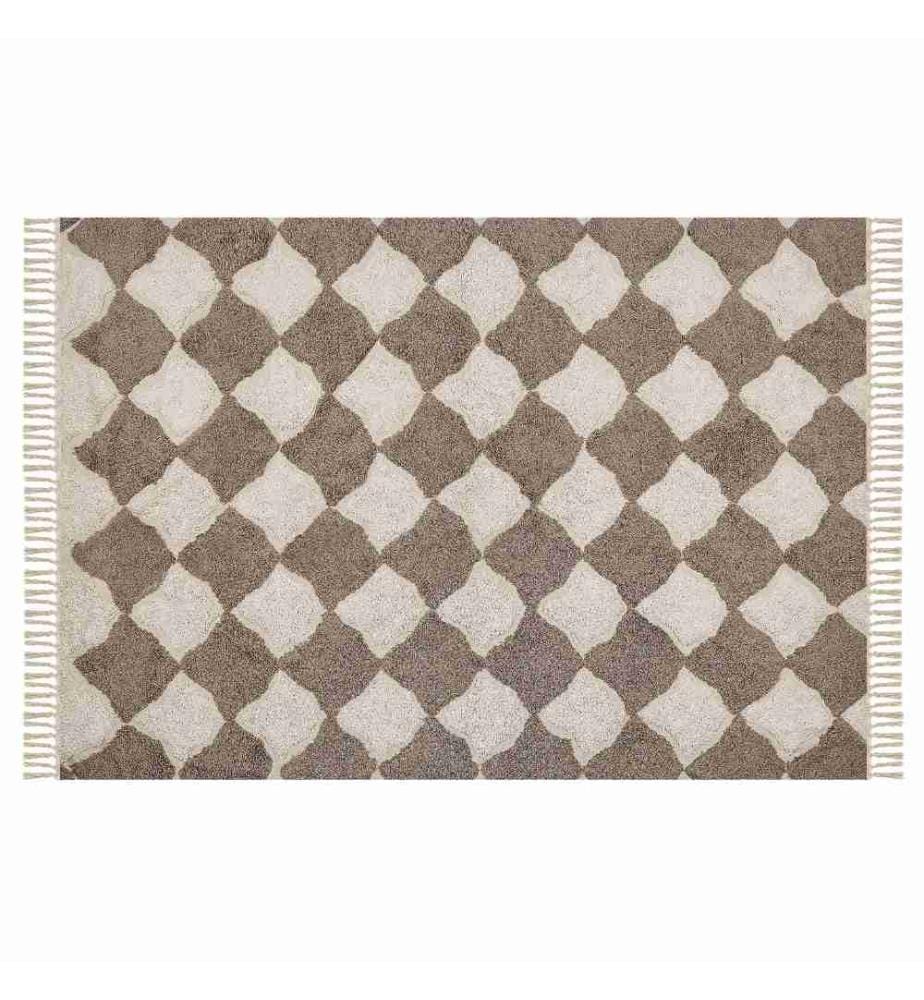 Tapis SINOP Beige 140 x 200 cm Coton