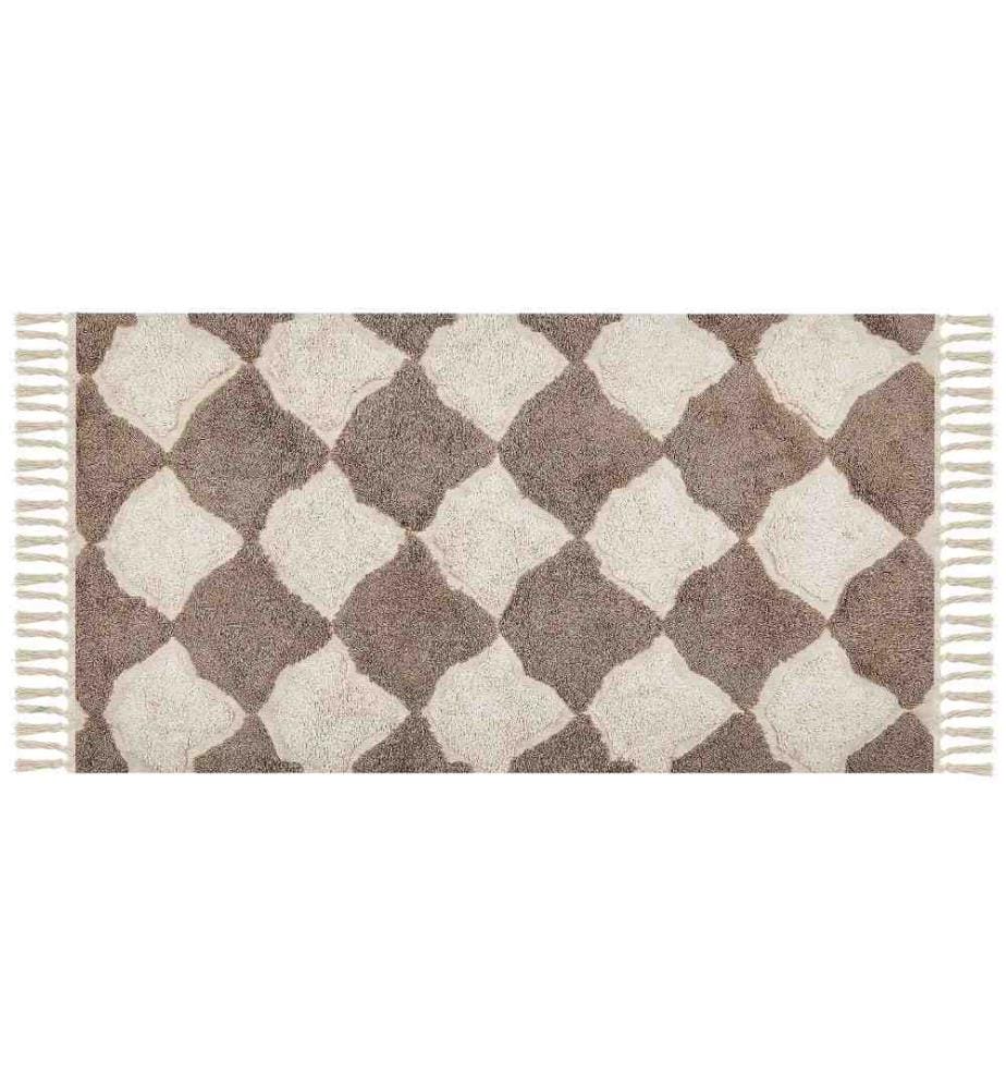 Tapis SINOP Beige 80 x 150 cm Coton