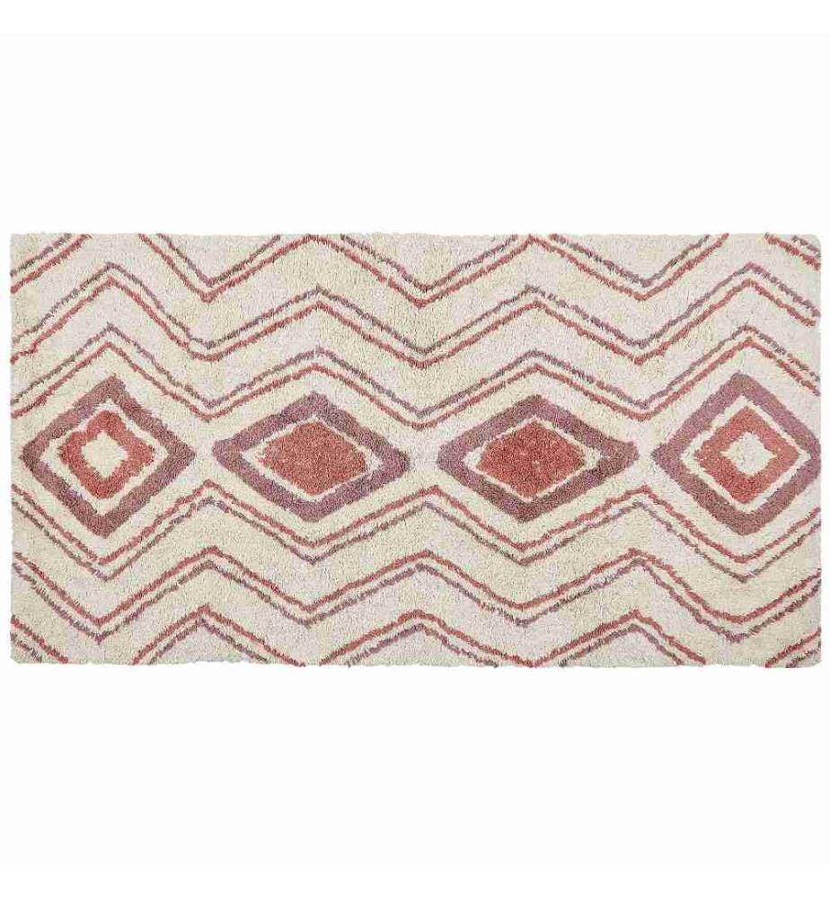 Tapis KASTAMONU Beige 80 x 150 cm Coton