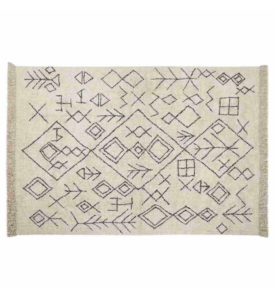 Tapis SOMEK Beige 160 x 230 cm Coton