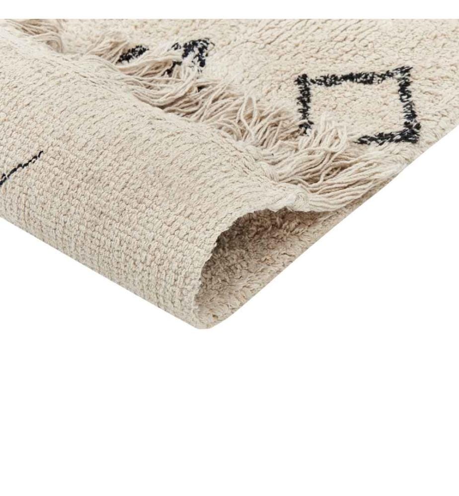 Tapis SOMEK Beige 160 x 230 cm Coton