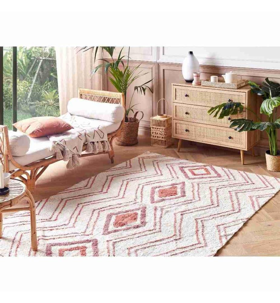 Tapis KASTAMONU Beige 160 x 230 cm Coton